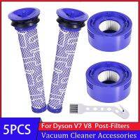 Shionize ตัวกรองล่วงหน้าและหลังฟิลเตอร์สำหรับ Dyson V7 V8อะไหล่เครื่องดูดฝุ่นไร้สายสัตว์แท้