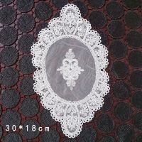 【hot】◇  3 Coaster Embroidered Hollow Table Household Plate Bowl Decoration Fabric