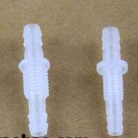 8mm OD to M10 to 8mm OD Plastic Pagoda Barbed Bulkhead Union Hose Connector Pipe Fitting Tube Joint for Garden 8-M10-8