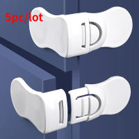 ความปลอดภัยของเด็กลิ้นชักล็อค Home Security Anti-Pinching Hand Cabinet Locks Safety Buckle For Children Kids Security Protection