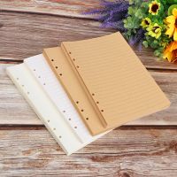 40 Sheets Kawaii A5 A6 Kraft Binder Notebook Paper Refill Spiral Binder Index Inside Pages Monthly Weekly Daily Planner Agenda LED Strip Lighting