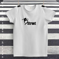 เสื้อยืดStreet เนื้อผ้า TK หนานุ่ม