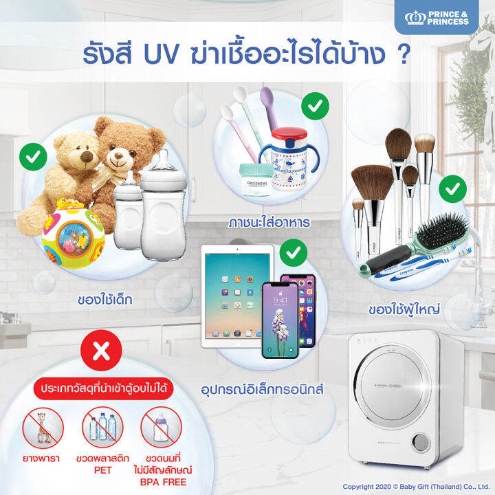 prince-amp-princess-ตู้อบขวดนมและฆ่าเชื้อ-baby-sterilizer-gen-3