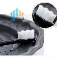 แปรงสีฟันขนนุ่ม เส้นใย แปรงสีฟันญี่ปุ่น แปรงสีฟัน แปรงฟัน ขนแปรงเล็กถึง 0.07um ทำความสะอาดได้ลึกถึงซอกฟัน js99