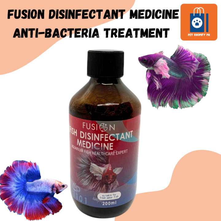 Aquarium Fish Fusion Disinfectant Medicine AntiBacteria Treatment