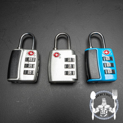 กุญแจรหัส กุญแจกระเป๋าเดินทาง อย่างดี ปลอดภัย By Mercurius