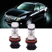 2PC H11 LED ไฟตัดหมอกหลอดไฟสำหรับ Honda Accord 2006-2015 Super Bright 6000K อุปกรณ์เสริม