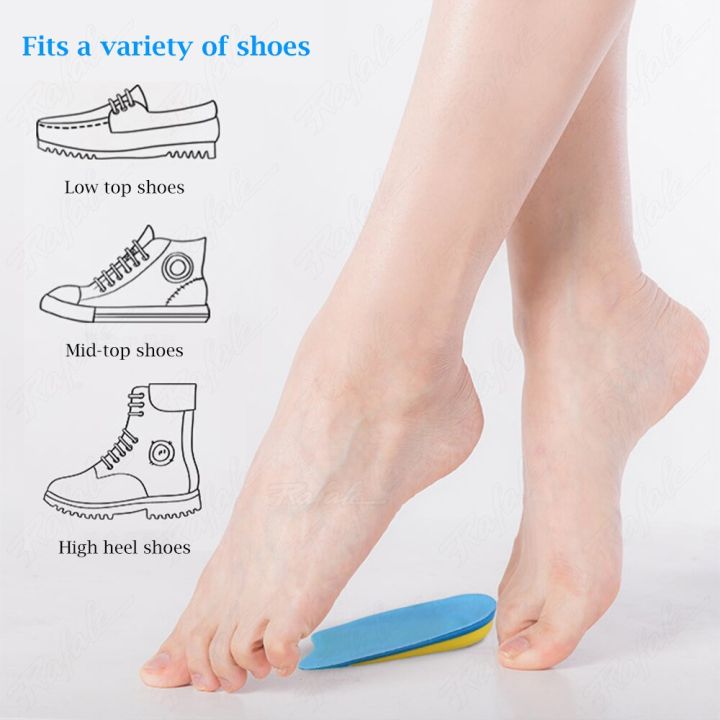 upakme-silicone-gel-insoles-for-plantar-fasciitis-heel-spurs-pain-foot-cushions-massagers-care-elastic-half-heel-unisex-inserts-shoes-accessories