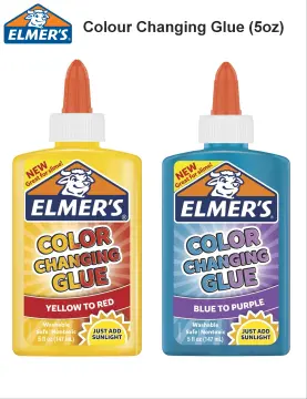 Elmer’s Glue Slime Kit, Dinosaur Night, Makes Color Changing and Glow in  the Dark Slime, Includes Liquid Glue and Slime Activator, 4 Count