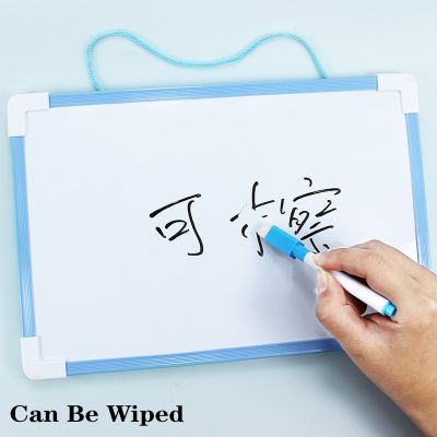 Double-sided Whiteboard 30*20 cm Magnetic Erasable Writing Doodle Drawing Office Notes Dry Erase Hanging Message Board Gifts