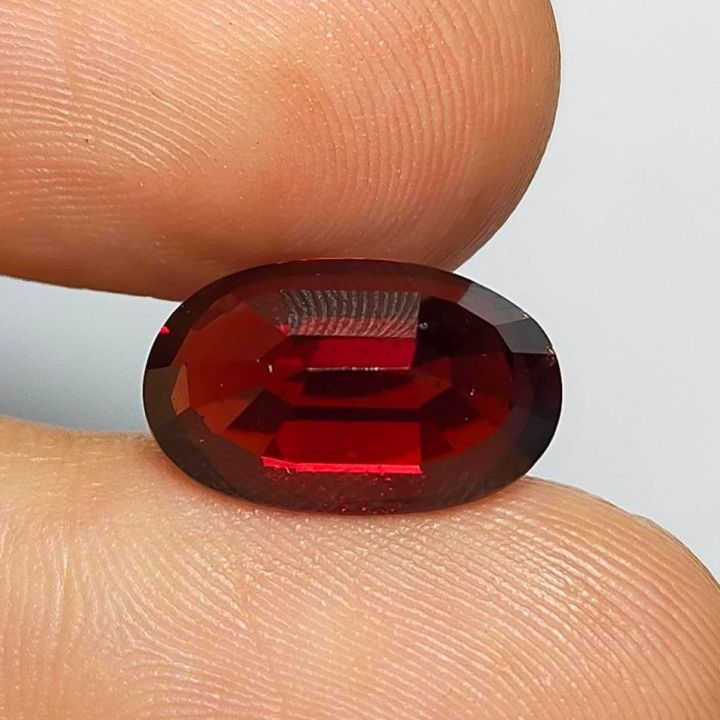 พลอย-โกเมน-การ์เน็ต-ธรรมชาติ-ดิบ-แท้-unheated-natural-red-garnet-หนัก-6-83-กะรัต