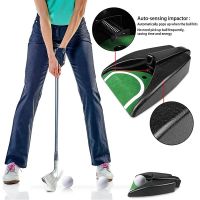 Golf Automatic Putting Cup Golf Ball Automatic Putting Returning Machine with Auto Ball Return for Indoor Outdoor Golf Practice