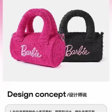 NWT Miniso x BARBIE Tote Bag LIMITED EDITION black BARBIE