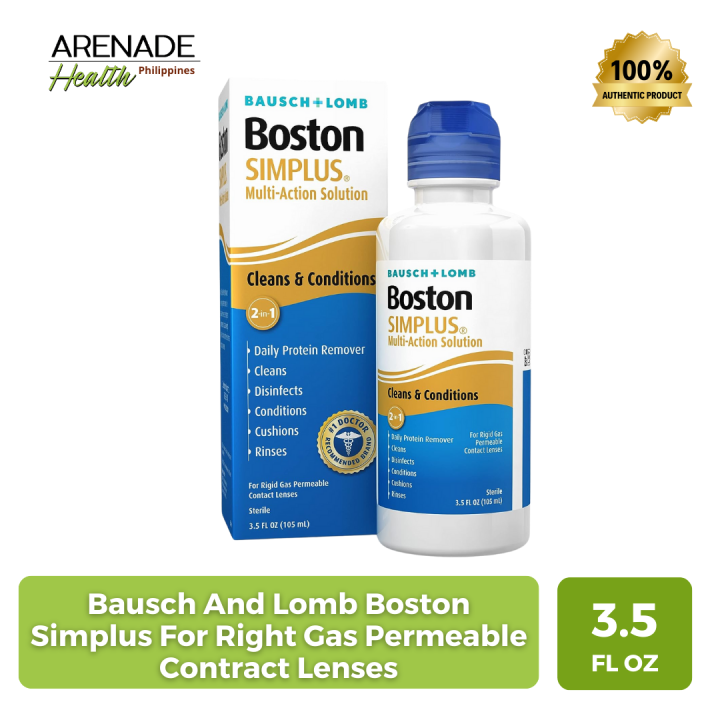 Bausch And Lomb Boston Simplus MultiAction Solution ,For Rigid Gas