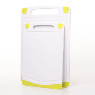 NEOFLAM เขียงต้านเชื้อแบคทีเรียเครื่องล้างจาน TPE ไม่ลื่นไถลปลอดภัย สีขาว
