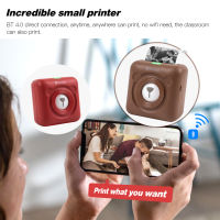 Peripage A6 Mini Photo Printer 58mm Notes Sticker Label Printer ink free Thermal Photo Printer with Paper Roll Sticker Color