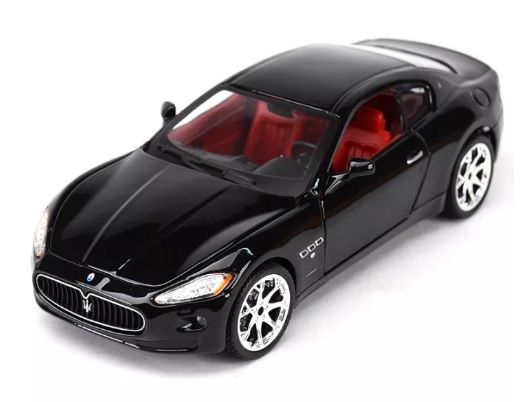 โมเดลรถแข่ง-bburago-maserati-granturismo-อัตราส่วน-1-24-ตัวโลหะหล่อด้วยชิ้นส่วนพลาสติก-จำลองเหมือนจริง