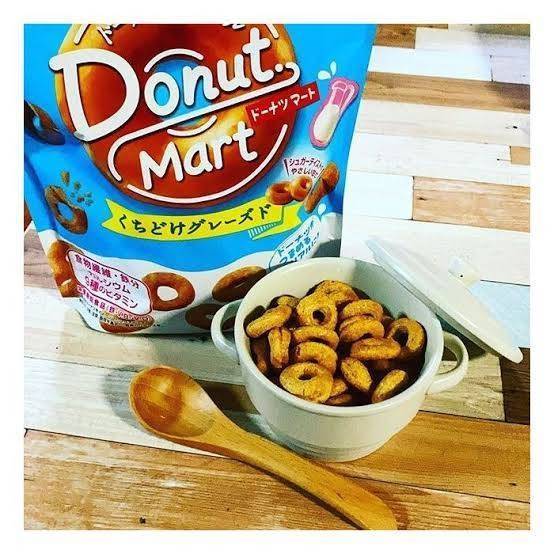 พร้อมส่ง-nissin-donut-mart-จาก-nissin-แบรนด์มือวางอันดับหนึ่ง-ด้านcereal-จากประเทศญี่ปุ่น