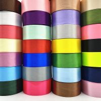 【CC】 25yards/roll 6--50mm Silk Wrapping Decoration Supplies