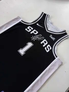 Men's San Antonio Spurs Tim Duncan #21 Nike Black 20/21 Swingman Jersey -  City Edition