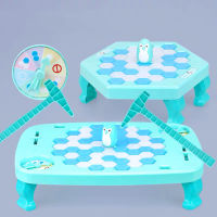 Penguin Trap Icebreaker Board Game Interactive Kids Table Toys Family Desktop Games Save Penguins Balance Ice Cubes Toy