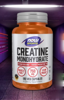 Creatine Monohydrate 750 mg 120 Capsules by NOW FOODS