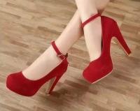 พร้อมส่งจากไทยZASHION รองเท้าแฟชั่นส้นสูงผู้หญิง   Elegant Premium Women High Heels Ankle Heels