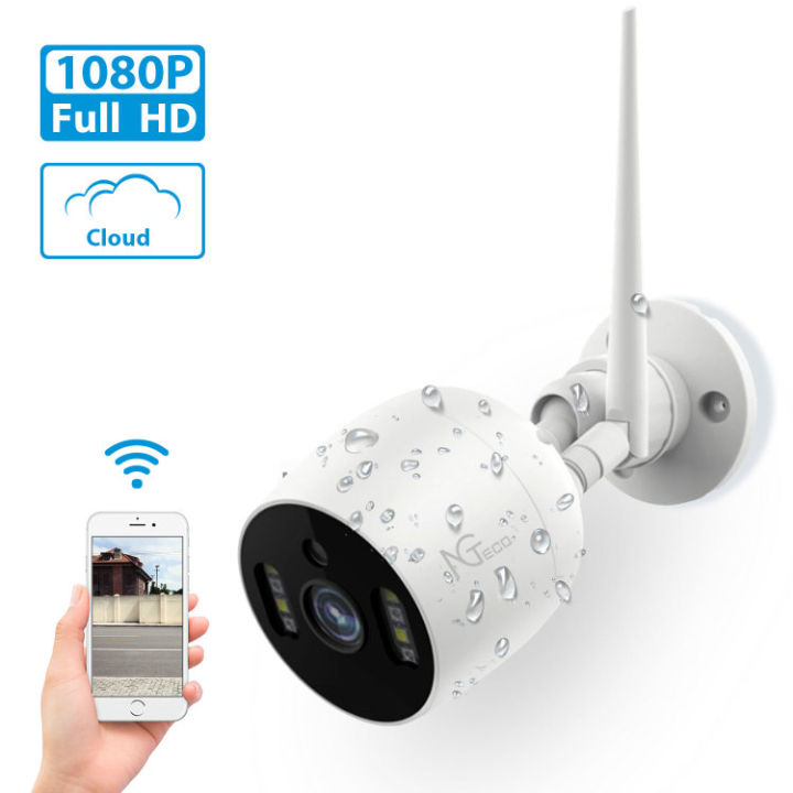 ZKTeco NGTeco Semi-Outdoor Bullet Camera CCTV Camera Floodlight WiFi ...