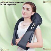 JOWSUA เครื่องนวดไหล่ไฟฟ้า อเนกประสงค์ Massager of neck kneading รับประกัน1ปี ปากมดลูกกระดูกสันหลังนวดคอเอวนวดผ้าคลุมไหล่ทั้งร่างกายครัวเรือนรถ