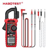 HABOTEST HT207 AC DC Digital Clamp Meter Multimeter Pinza Amperimetrica True Rmstrue RMS NCV  Inrush  Tester