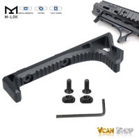 กริ๊ป มือหน้า Keymod MLOK CNC M-Lock ใช้ได้กับชุดหน้า ระบบ ราง M-Lock