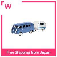 SHUKOH 1/87 VW T1รถบัส W/บ้านรถพ่วง-เสร็จสมบูรณ์