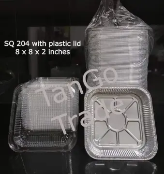 20PCS 450ML Disposable Aluminum Foil Lunch Box Aluminum Foil