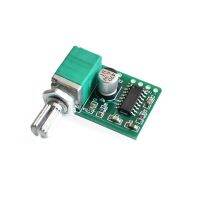 โมดูลขยายเสียง แบบสเตอริโอ 3W X 2 PAM8403 mini 5V digital small power amplifier board with switch potentiometer