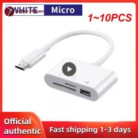 1 10PCS Type-C Adapter TF CF Memory Card Reader Writer Compact Flash USB-C for Huawei for Macbook USB type c