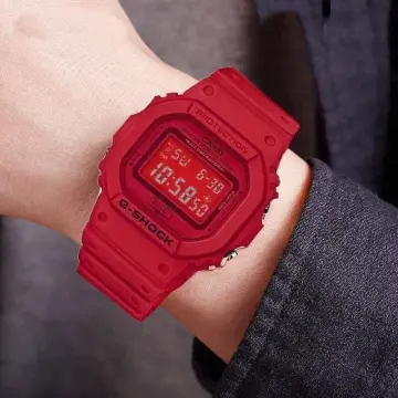 G shock hot sale matte red