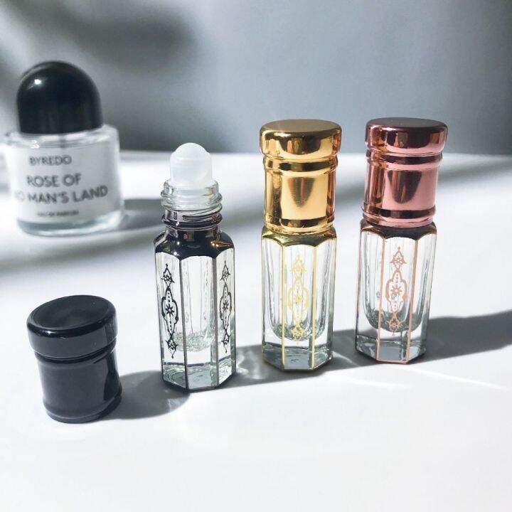 SELENAAL Glass Luxury 3ml Refillable Bottles Cosmetic Container Roller