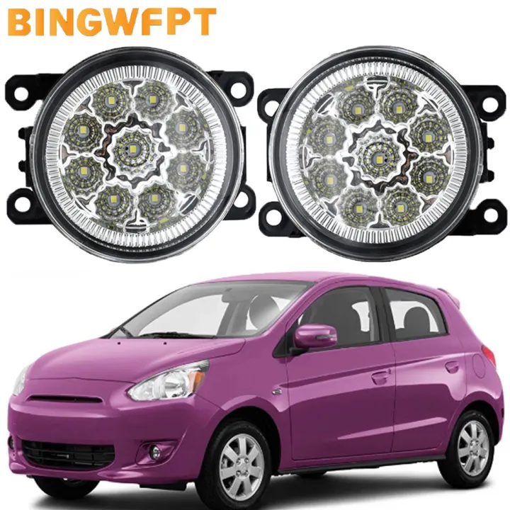 CarStyling for Mitsubishi Mirage Space Star Hatchback (A0A) 20122016 Led Fog Lights H11 H8