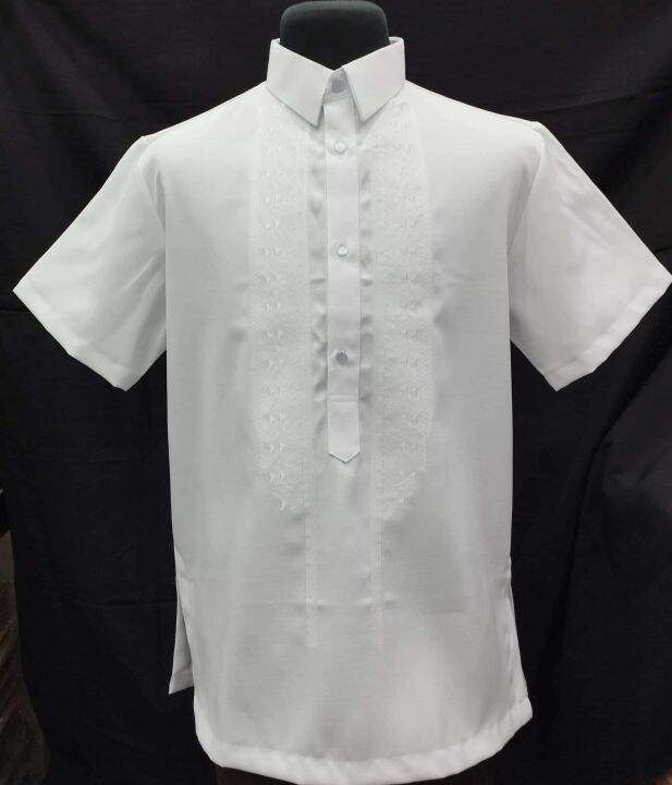 LINEN POLO BARONG White | Lazada PH