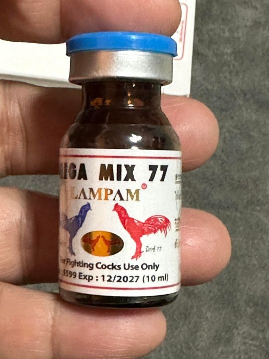 mega-mix-77-เมก้า-มิกซ์-77-10-ml-400-บาท-ลำปำสำหรับเลี้ยงไก่ชนโดยเฉพาะ