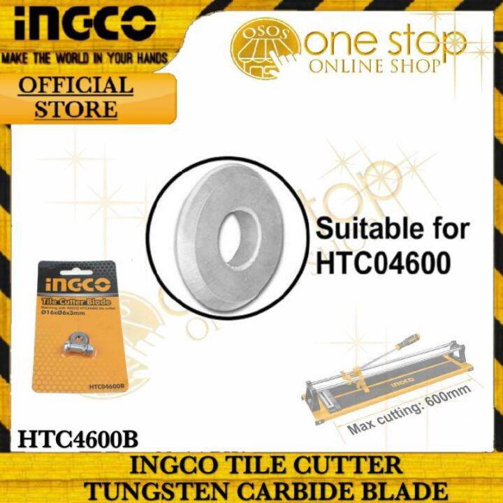 Ingco Tile Cutter Tungsten Carbide Blade Htc B Only For Htc