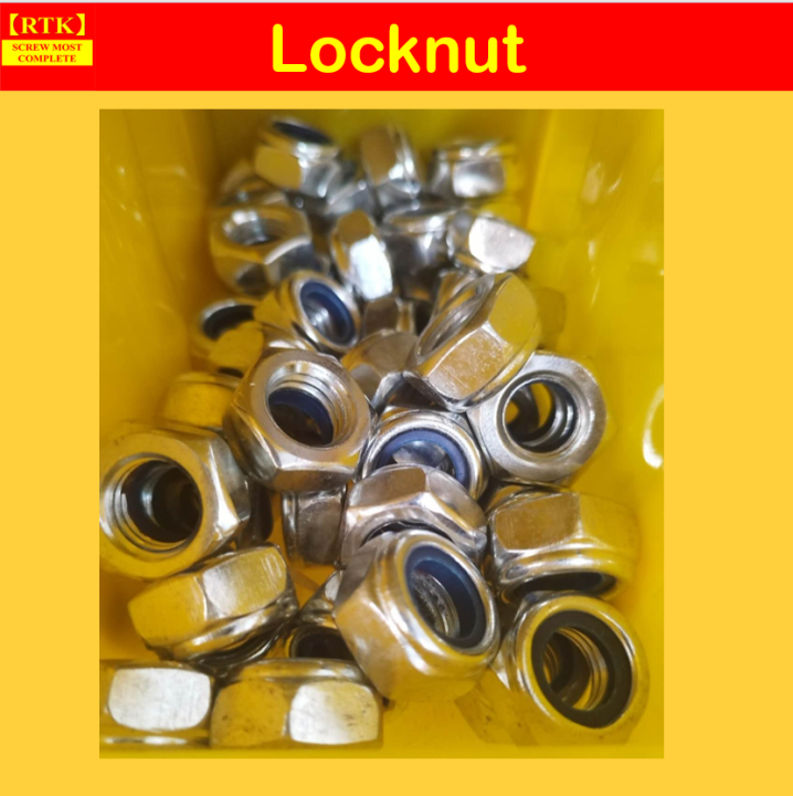 RTK M24M27 Locknut Self Locking Nut Lock Nut Lazada PH