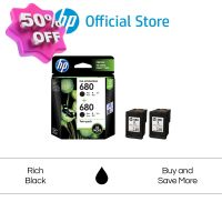 HP 680 Black Ink Cartridge 2-Pack DeskJet 2675 / 2676 / 2677 / 3786 / 5076 / 5275 / 5276 #หมึกเครื่องปริ้น hp #หมึกปริ้น   #หมึกสี   #หมึกปริ้นเตอร์  #ตลับหมึก