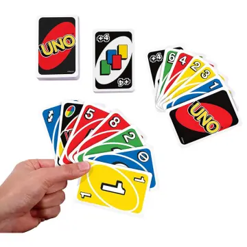 UNO WILD Card Game Mattel Games Genuine Family Funny Entertainment Board  Game Fun Poker Playing Toy