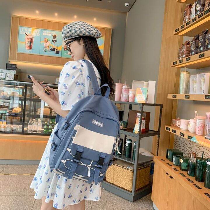 พร้อมส่ง-happy-bag-fashion-กระเป๋าเป้-งานดี-กระเป๋าสะพายหลัง-b-1313