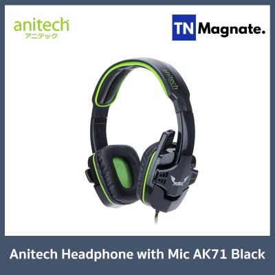 [หูฟัง] Anitech หูฟังสเตอริโอ + พร้อมไมค์ รุ่น AK71 - ประกันศูนย์ 2 ปี