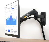 New NB F300 Gas Spring 24-35 inch LED TV Wall Mount Monitor Holder Ergonomic Mount Arm Max. VESA 100*100mm Loading 3-12kgs