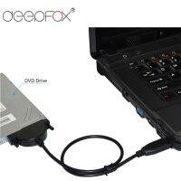 สายไดรฟ์ CD-ROM DeepFox SATA 3 USB 2.0อะแดปเตอร์ SSD ไดรเวอร์ฮาร์ดดิสก์สำหรับพีซีแล็ปท็อปพอร์ต SATA