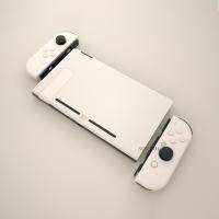 Ivory White For Nintendo Switch Console DIY Replacement Housing Shell Case for NS Joycons Shell with Full Set Button Accessories Controllers