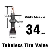 วาล์วยางไม่มียาง Blooke สำหรับจักรยานเสือหมอบ Mtb 34 46 46 60 80มม. อุปกรณ์รถจักรยานวาล์วยางอะลูมินัมอัลลอย